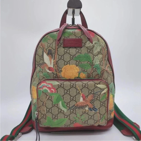 Gucci | Bags | Gucci Multicolor Floral Backpack | Poshmark display picture 1